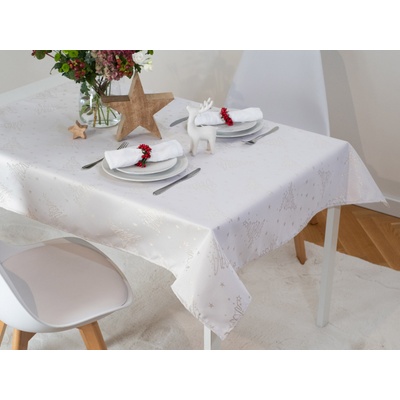 MKLuzkoviny.cz Vánoční ubrus Zlatý stromeček 120x140cm – Hledejceny.cz