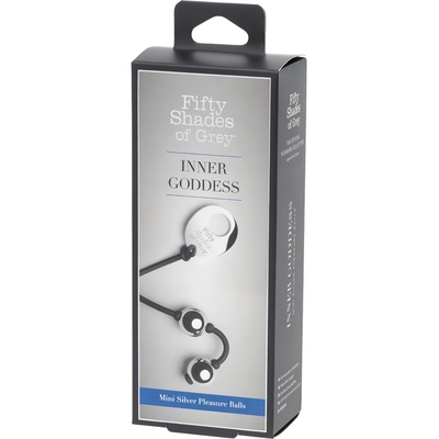 Fifty Shades of Grey Вътрешна богиня - мини гейша топче (сребърно)