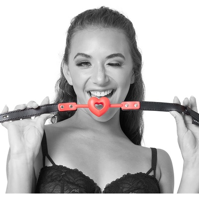 Sex & Mischief Amor Ball Gag Red