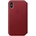 Apple iPhone XS Leather Folio Cover red (MRWX2ZM/A)