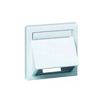 Schneider Angled data cap for wall mounting, white CYB-BK3