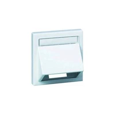 Schneider Angled data cap for wall mounting, white CYB-BK3