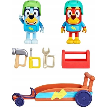 Moose Toys Bluey Rusty & Bluey's Go-Kart 7 el.