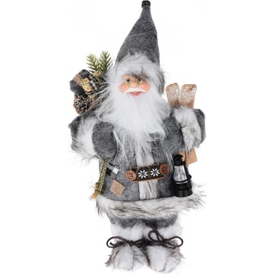 Kinekus Postavička Santa 37 cm sivý