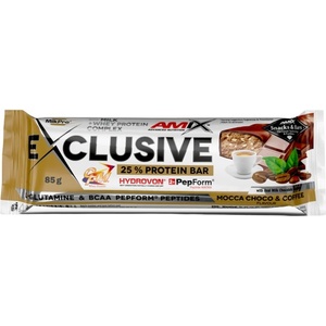 Amix Nutrition Exclusive Protein Bar [85 грама] Мока-шоко Кафе