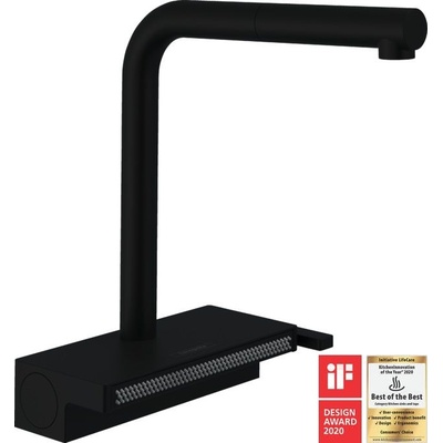 Hansgrohe Смесител за кухня hansgrohe Aquno Select M81-H250 matt black (M81-H250 matt black)