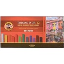 KOH-I-NOOR Toisor D'or Soft pastels sada suchých pastelov 12 ks