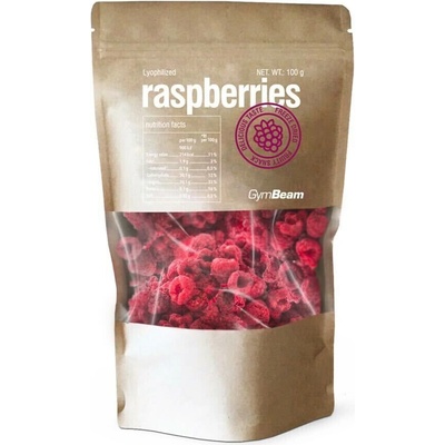 GymBeam Lyophilized Raspberries 100 g