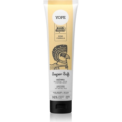 Yope Daily Heroes Soft Conditioner Oat Milk подсилващ балсам за чуплива коса 170ml