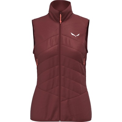 Salewa Дамски вълнен елек Salewa Women's Ortles Hybrid TWR Vest Wool vest - Syrah - размер 40 (EU) (132-1126-0315)