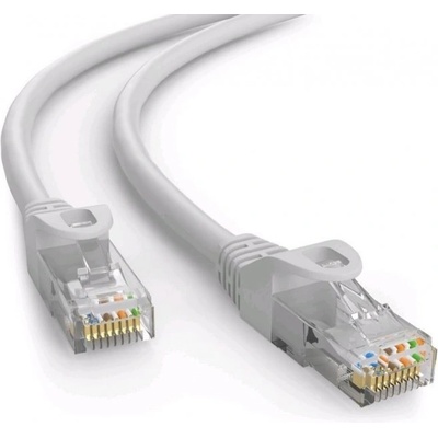 C-Tech CB-PP6-1.5 patch, Cat6e, UTP, 1,5m, šedý, 10ks