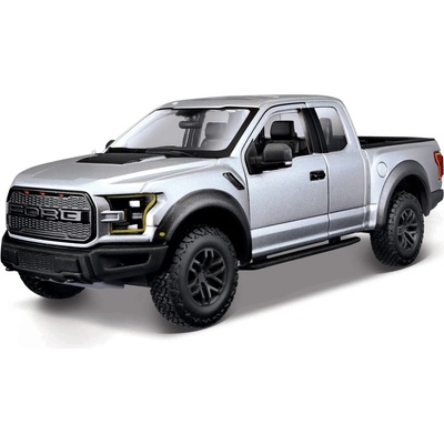 Maisto Ford F 150 Raptor 2017 šedá metalíza 1:24