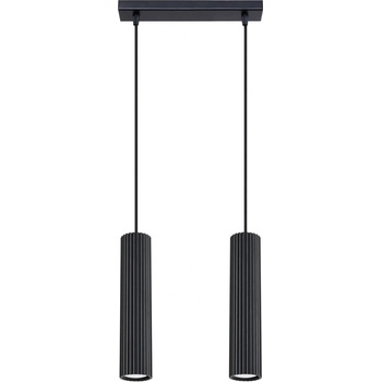 Sollux Черно метално висящо осветително тяло Gleam - Sollux (NL.1574)