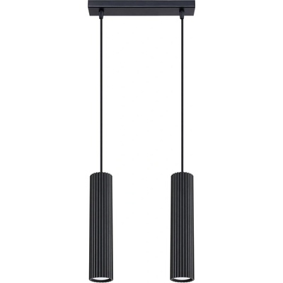 Sollux Черно метално висящо осветително тяло Gleam - Sollux (NL.1574)