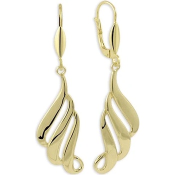 Soliter Originálne pozlátené náušnice 431 001 02667 05