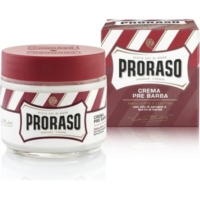 Proraso krém před holením s olejem ze santalového dřeva a bambuckým máslem 100 ml – Zboží Dáma