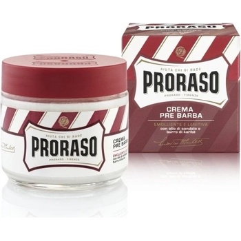 Proraso krém před holením s olejem ze santalového dřeva a bambuckým máslem 100 ml