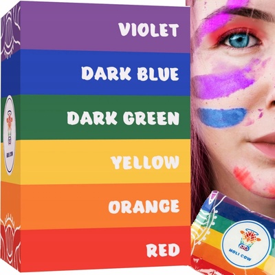 FunPlay 10565 Holi farebný prášok 6 x 100 g