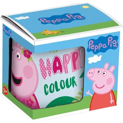 Stor Keramický hrnček PEPPA PIG Happy 20102 325 ml