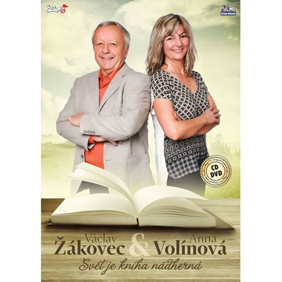Žákovec+Volínová – Svět je kniha nádherná - CD + DVD