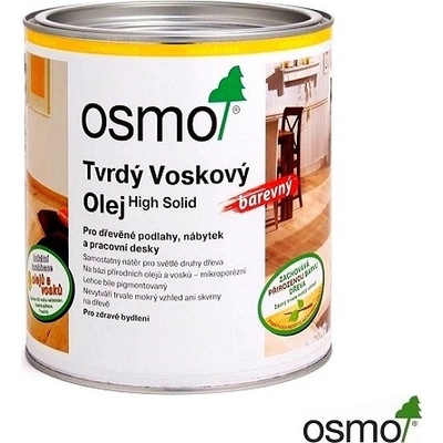 Osmo 3072 Tvrdý voskový olej barevný 0,75 l Jantarový – Zboží Mobilmania