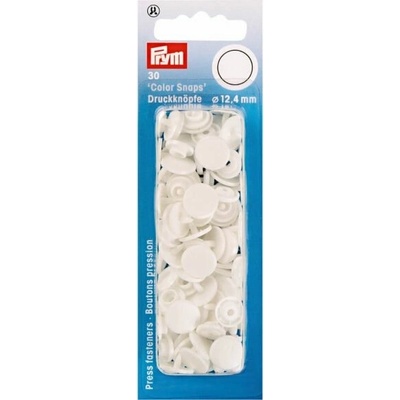 Prym Patentky plastové 12,4 mm, bílé