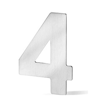 ACT SERVIS ACT - Domové čísla nerez 120mm Povrch: IN - nerez, Prevedenie: 4