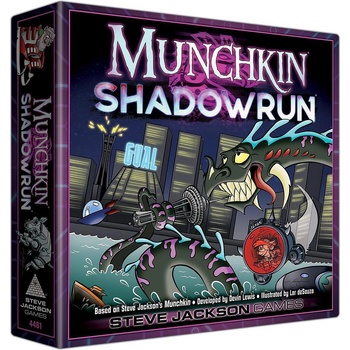 Steve Jackson Games Настолна игра Munchkin Shadowrun