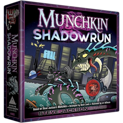 Steve Jackson Games Настолна игра Munchkin Shadowrun