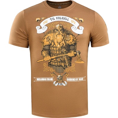 M-Tac Viking tričko s potlačou coyote brown