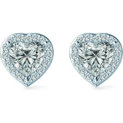 SAVICKI Náušnice This is Love biele zlato, diamanty TIL-K01-HE-050-LAB-B