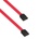 DeTech Кабел SATA DATA, DeTech, Червен (DE-18058)