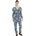 PEPE JEANS Гащеризон Pepe jeans Casandra Print long sleeve jumpsuit - Blue (Sea Blue)