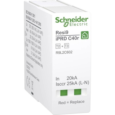 Schneider Electric R9L2C602 R9L2C602 náhradný modul prepätia 40 kA Piece 1 ks