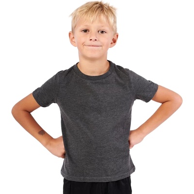 Kappa LOGO KAFERSCK tričko Jr tmavě šedá