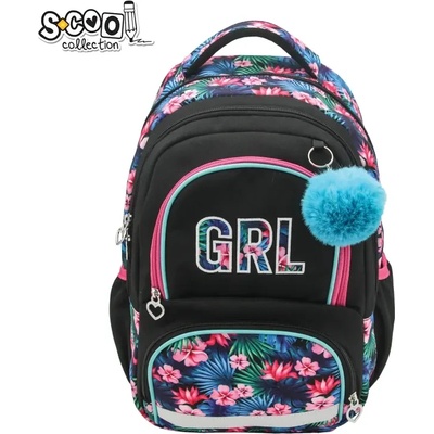 S-Cool Ученическа eргономична раница SCOOL ПРЕМИУМ - GRL