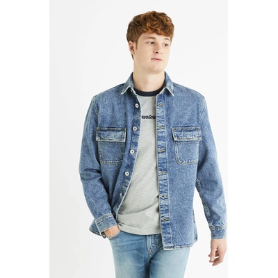 Celio Синя мъжка дънкова риза Celio Battery Celio | Sin | МЪЖЕ | S