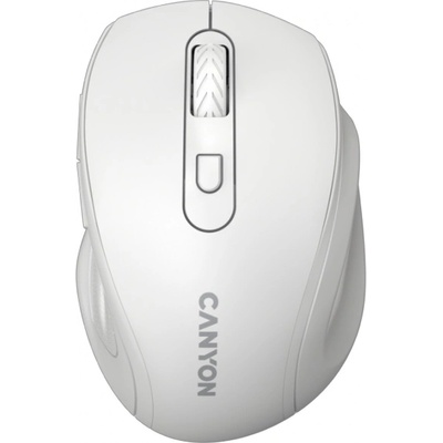 6 buttons wireless 2.4Ghz mouse, MX8650A Sensor, DPI up to 1600, Injection case, 3 M life times left and right switches, 2xAAA battery, ABS material, Size: 105x71x40mm, Weight: 59g, white (CNE-CMSW20W)