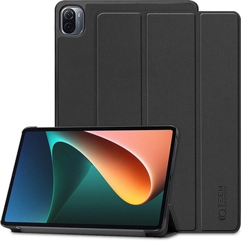 GKK Калъф за XIAOMI Pad 5/ 5 Pro, Tri-Fold Leather Case, Черен (9589046926877)