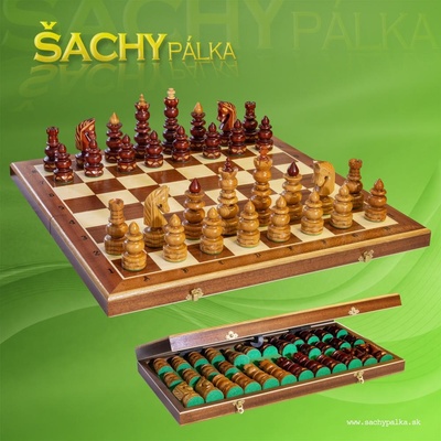 Dřevěné šachy v akci Bizant