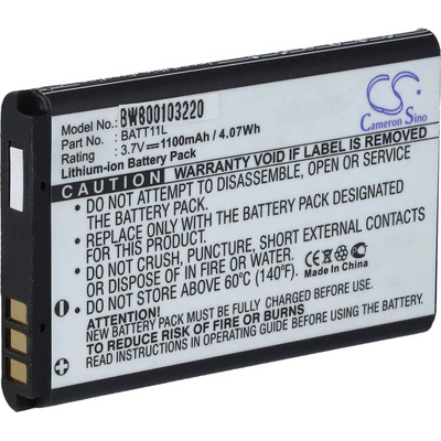 VHBW Батерия за Midland XTC300 / XTC350, 1100 mAh (800103220)