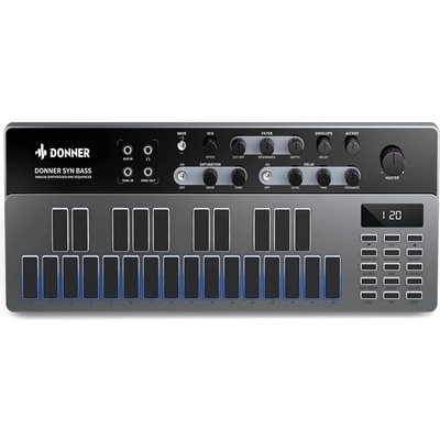 Donner B1 Analog Bass Synthesizer & Sequencer
