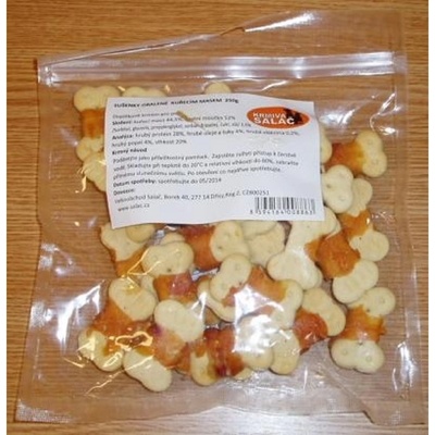 Salač Sušenky obalené kuřecím masem 250 g