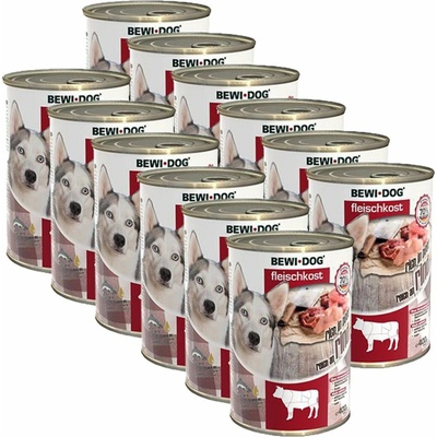 Bewi dog Adult Hovädzie mäso 12 x 400 g