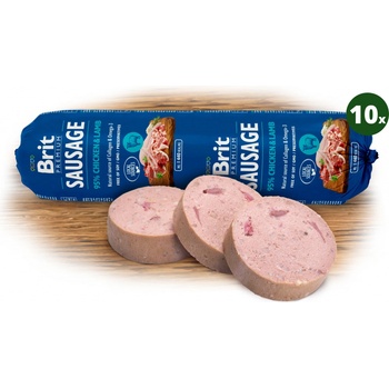 Brit Premium Chicken & Lamb 10 x 800 g