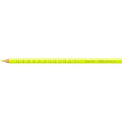 Faber-Castell Grip триъгълен неоновожълт цветен молив FC112402 (FC112402)
