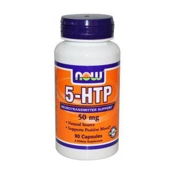 NOW Аминокиселина 5-htp 50 мг. - 90 капсули - now foods, nf0099