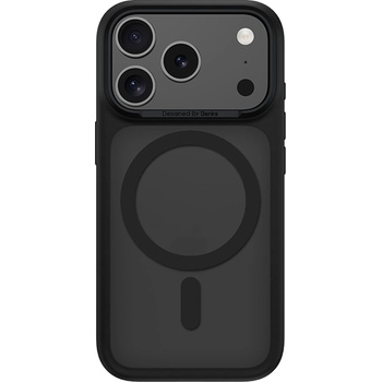 Benks Хибриден удароустойчив кейс с MagSafe за iPhone 17 Pro - Benks Magnetic Mist Metal Frame Case (черен) (0069)