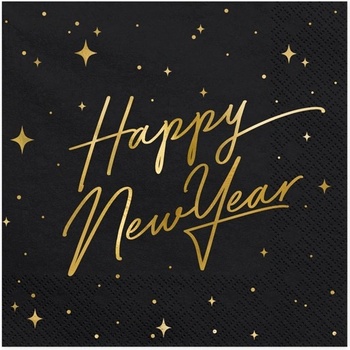 PartyDeco Парти Салфетки "Happy New Year