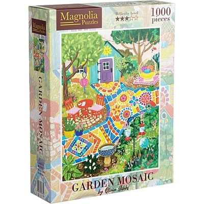 Magnolia Пъзел Magnolia от 1000 части - Градинска мозайка (3472)